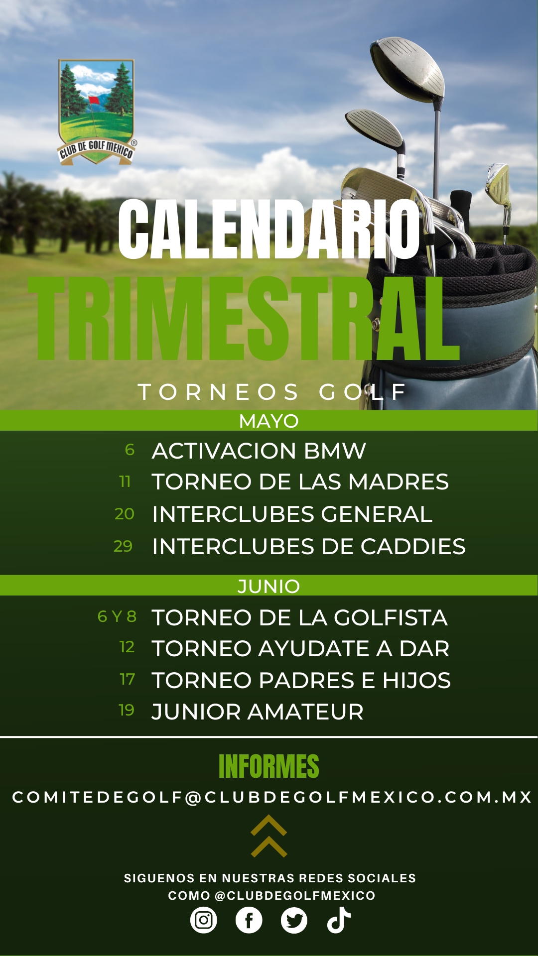 Torneos  Club de golf México